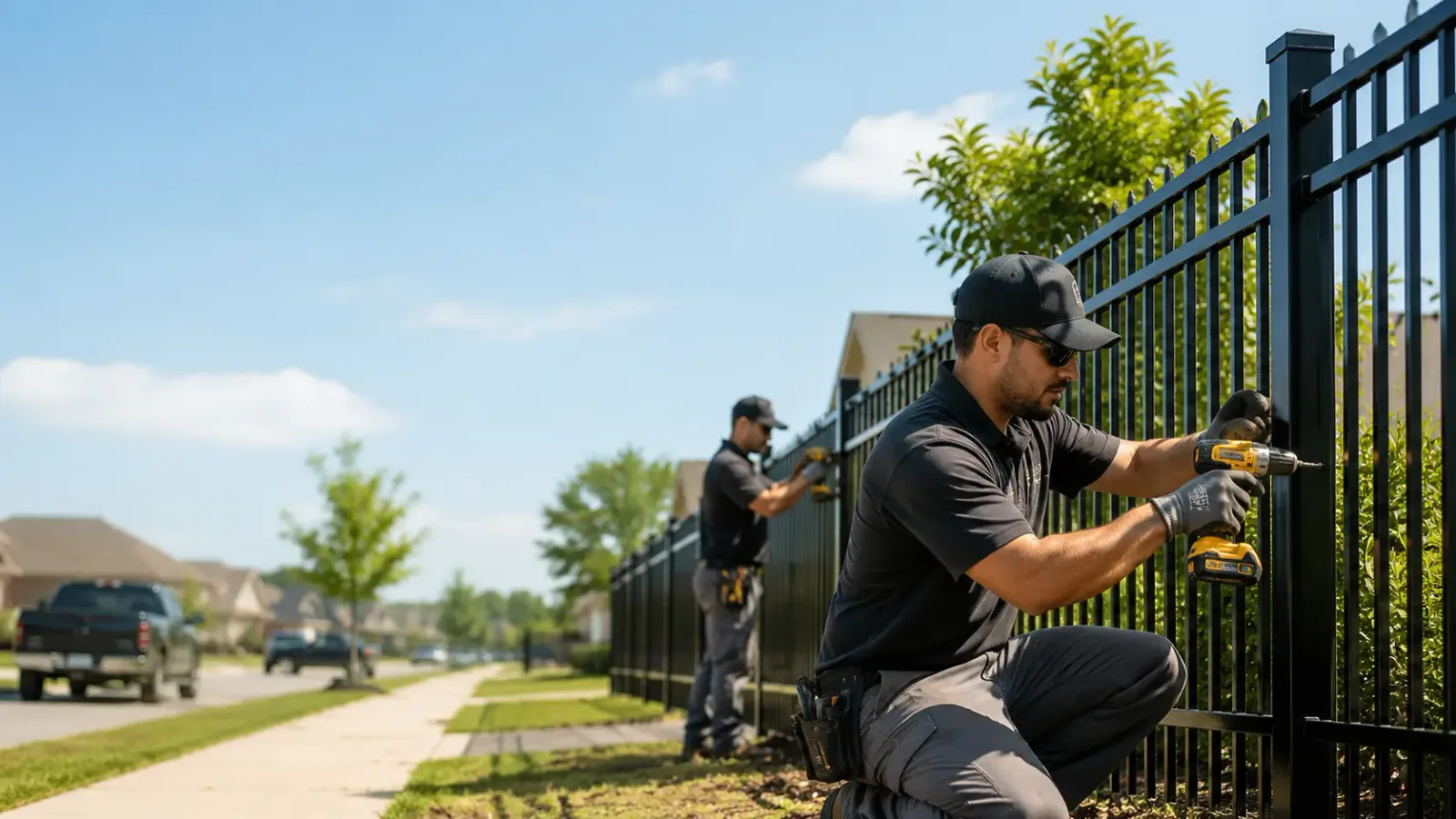 Metal Fence Installation in Earlsboro, OK